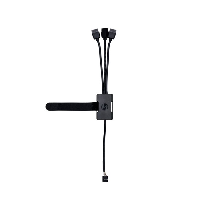 LIAN LI USB 2.0 1-to-3 Hub – Hub USB 2.0 1 vers 3 pour carte mère
