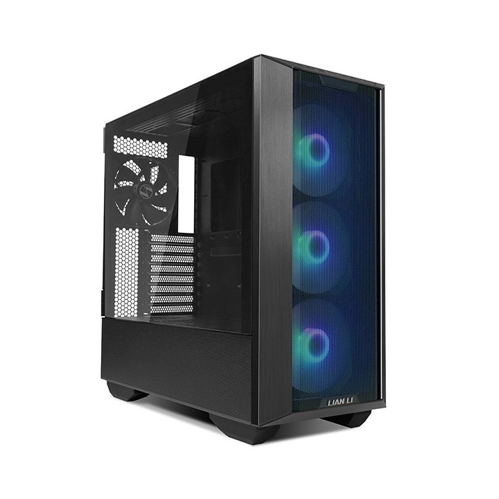 LIAN LI LANCOOL III – Boîtier moyen tour modulaire en verre trempé