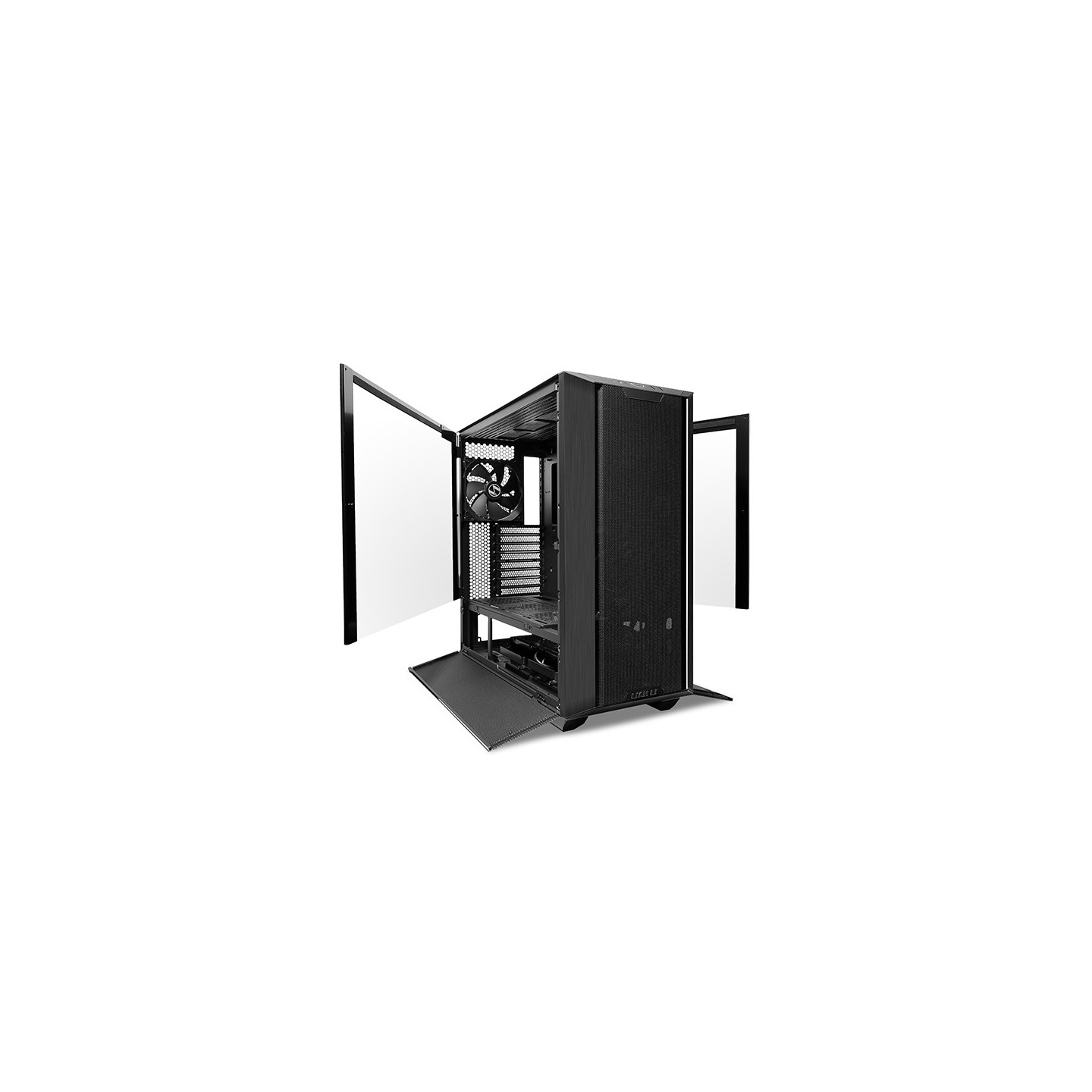 LIAN LI LANCOOL III – Boîtier moyen tour modulaire en verre trempé
