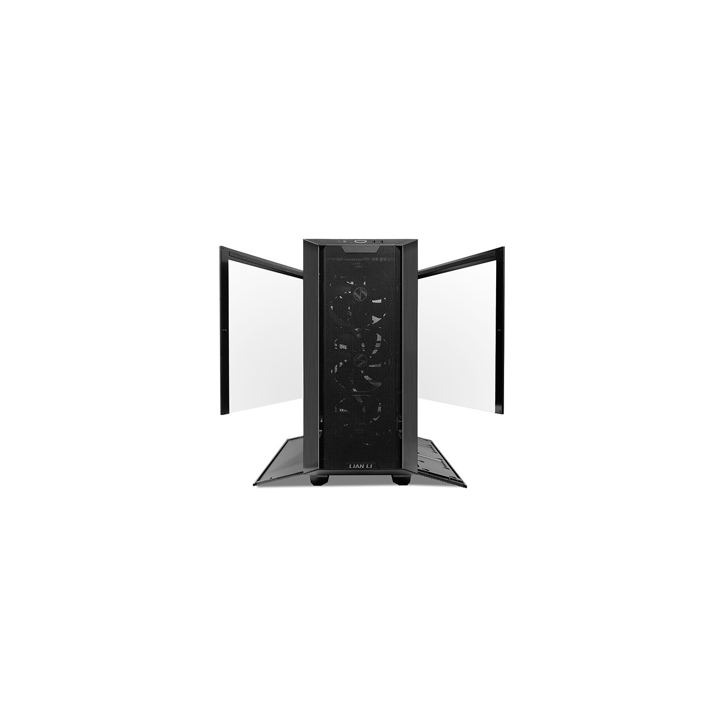 LIAN LI LANCOOL III – Boîtier moyen tour modulaire en verre trempé