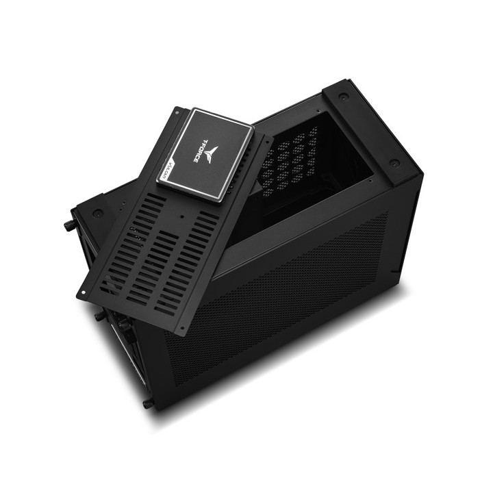LIAN LI A4-H2O – Boîtier SFF Mini-ITX 11 L compatible watercooling AIO 240 mm