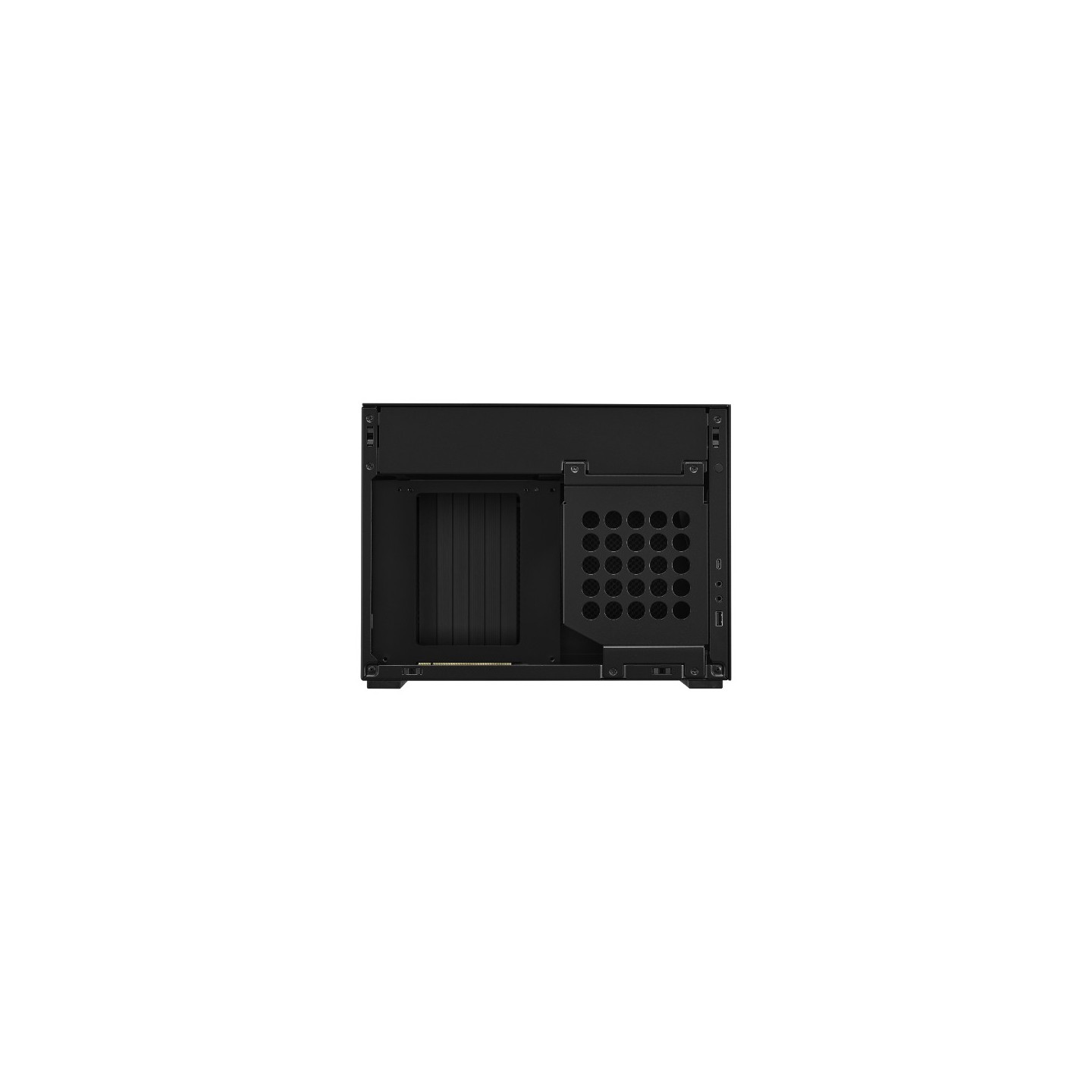 LIAN LI A4-H2O – Boîtier SFF Mini-ITX 11 L compatible watercooling AIO 240 mm