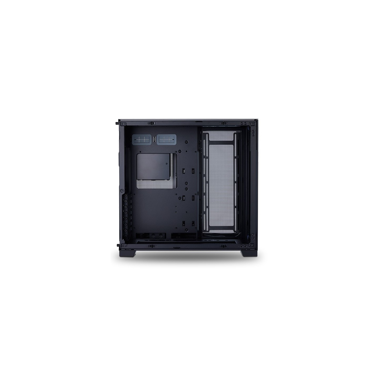 LIAN LI O11 Dynamic EVO – Boîtier moyen tour réversible en verre trempé