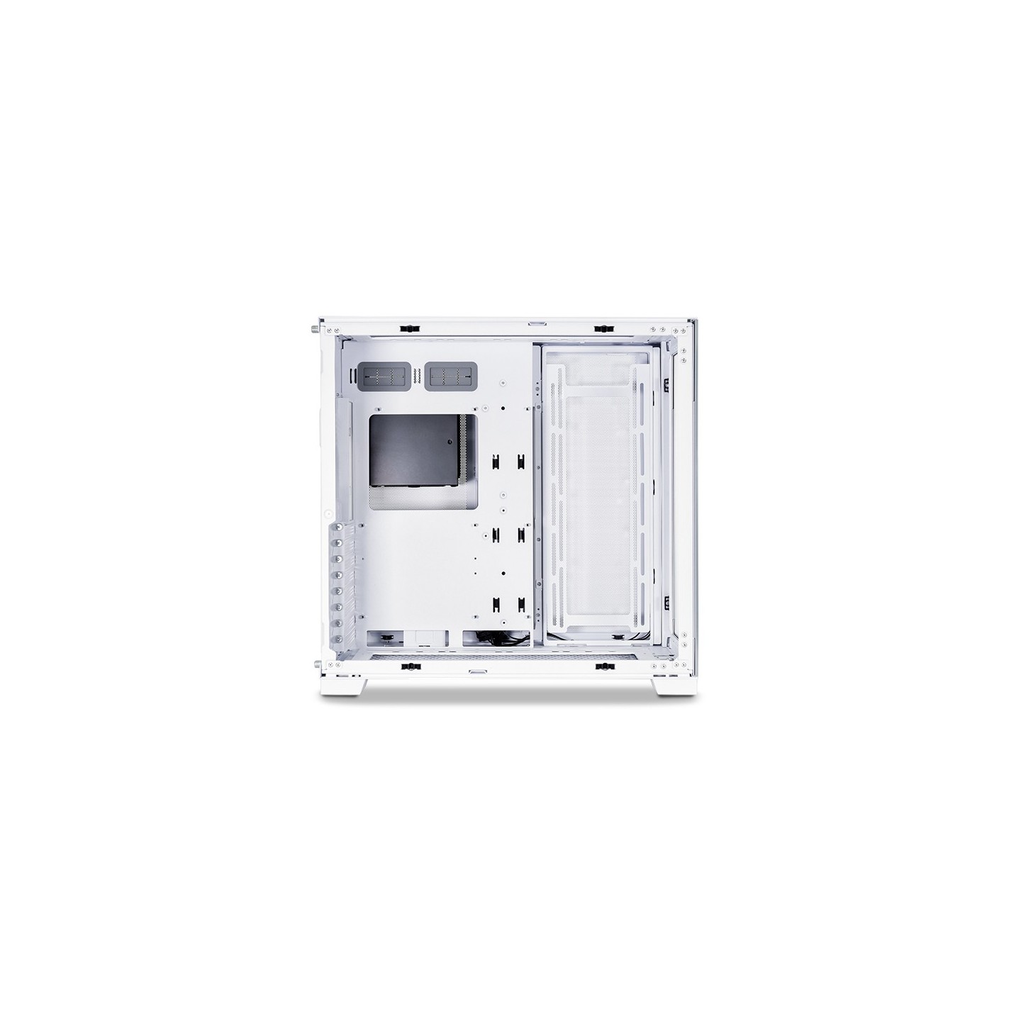 LIAN LI O11 Dynamic EVO – Boîtier moyen tour réversible en verre trempé