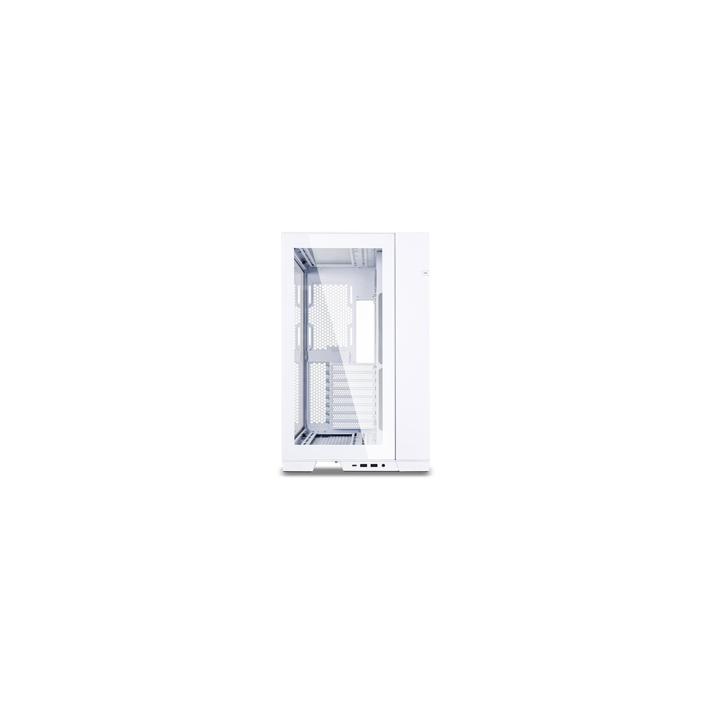 LIAN LI O11 Dynamic EVO – Boîtier moyen tour réversible en verre trempé