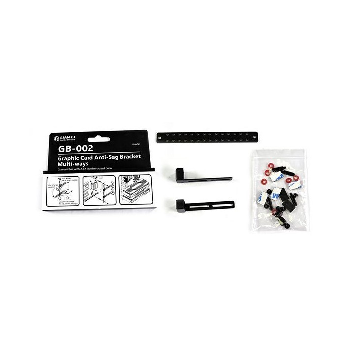 LIAN LI GB-002 – Support anti-affaissement multi-positions pour carte graphique