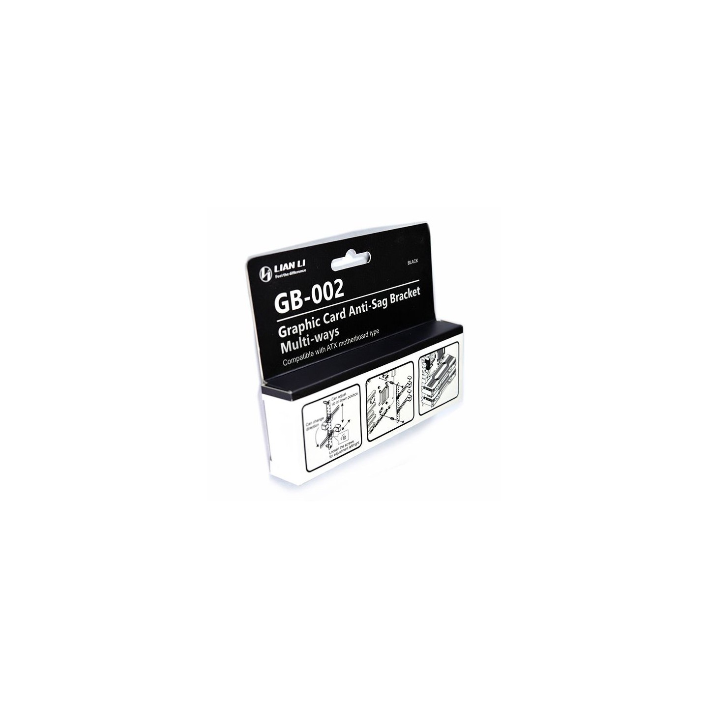 LIAN LI GB-002 – Support anti-affaissement multi-positions pour carte graphique