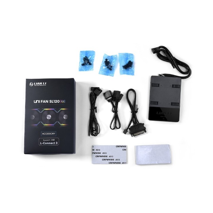 LIAN LI UNI HUB SL – Contrôleur L-Connect 3 pour ventilateurs UNI FAN SL120 et SL140
