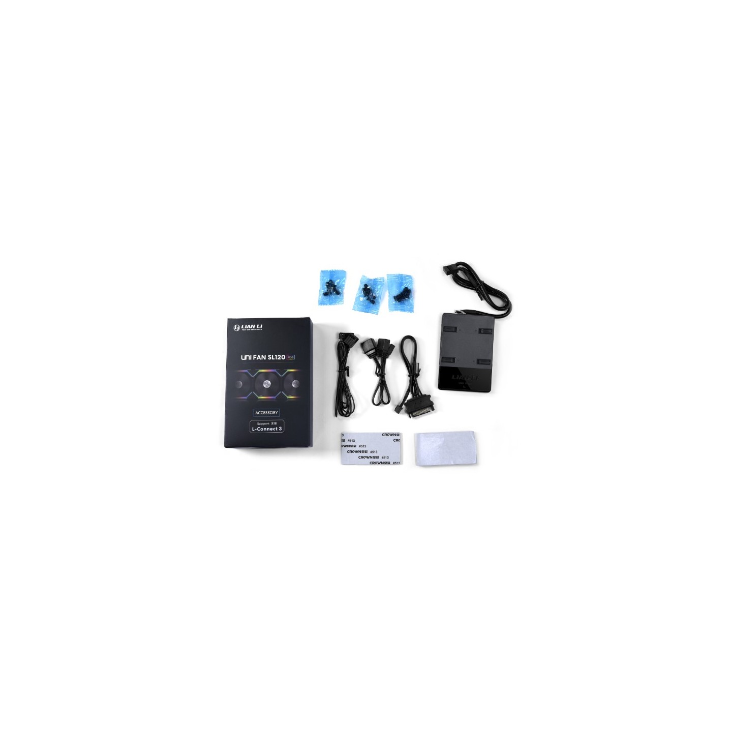 LIAN LI UNI HUB SL – Contrôleur L-Connect 3 pour ventilateurs UNI FAN SL120 et SL140