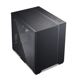 LIAN LI O11 Air Mini – Boîtier compact en verre trempé à fort débit d'air