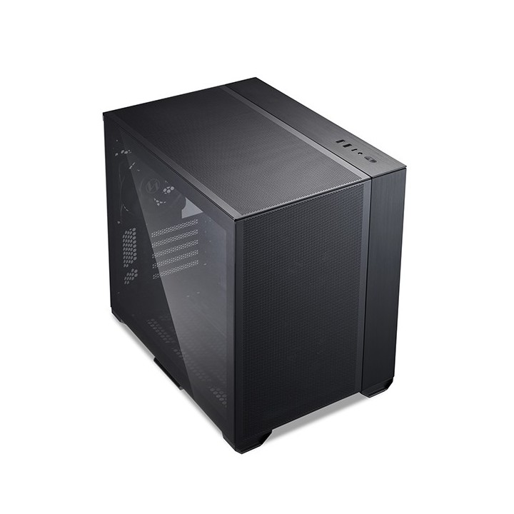 LIAN LI O11 Air Mini – Boîtier compact en verre trempé à fort débit d'air