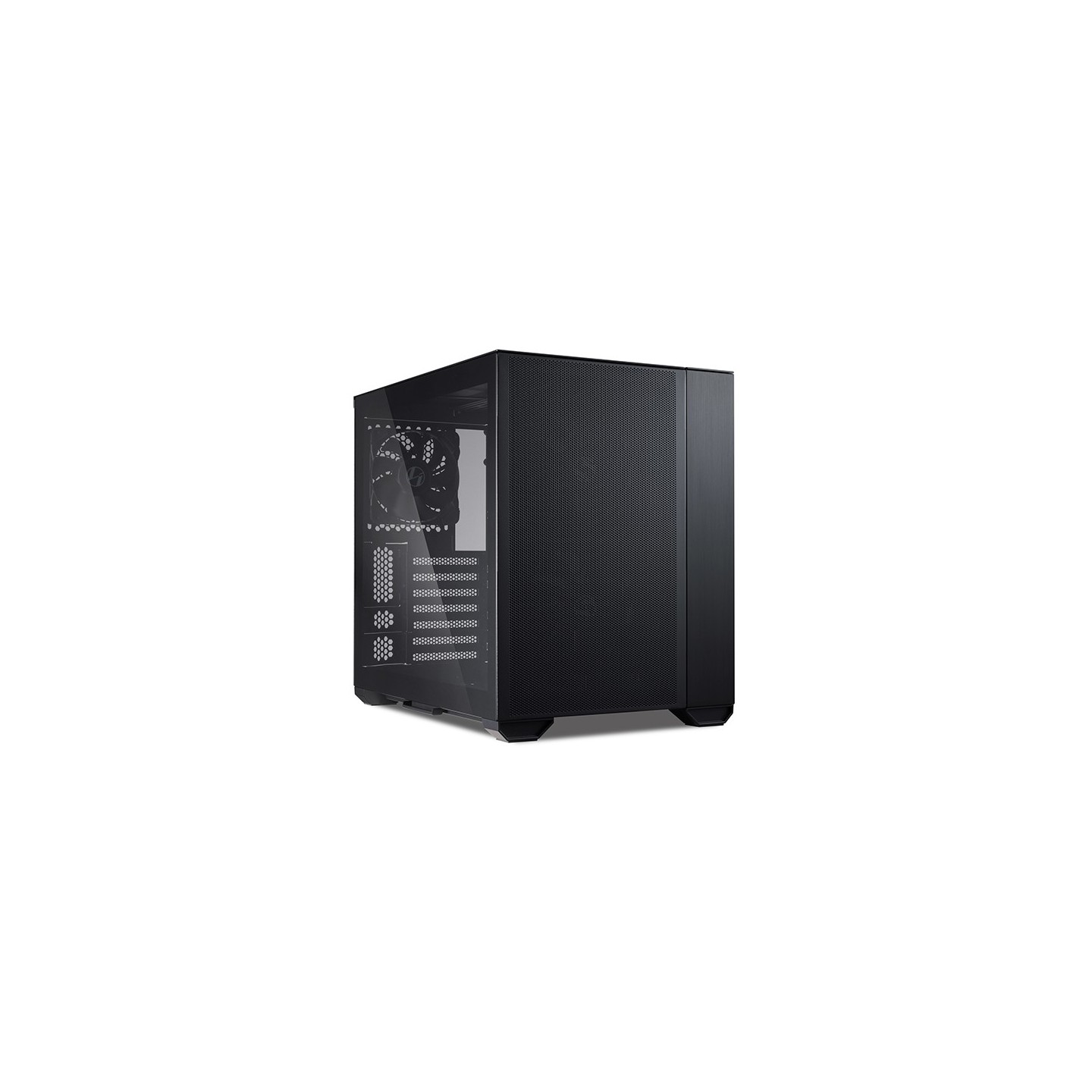 LIAN LI O11 Air Mini – Boîtier compact en verre trempé à fort débit d'air