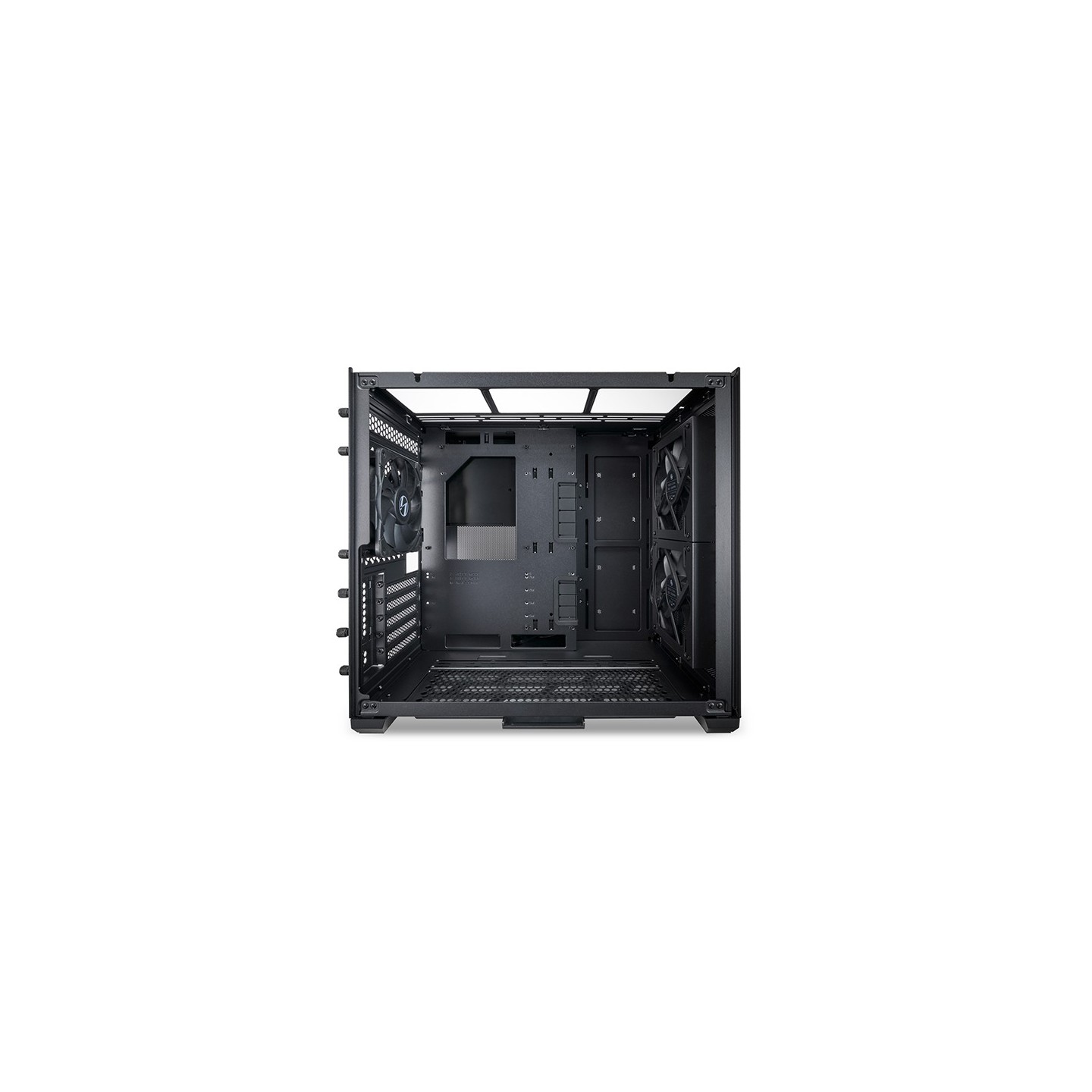 LIAN LI O11 Air Mini – Boîtier compact en verre trempé à fort débit d'air