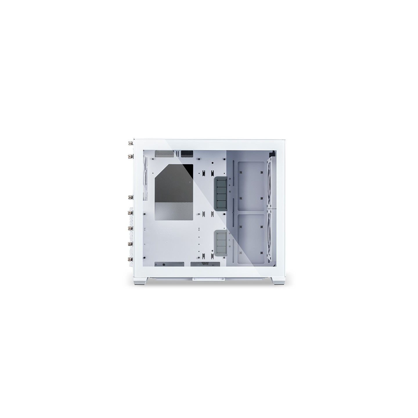 LIAN LI O11 Air Mini – Boîtier compact en verre trempé à fort débit d'air