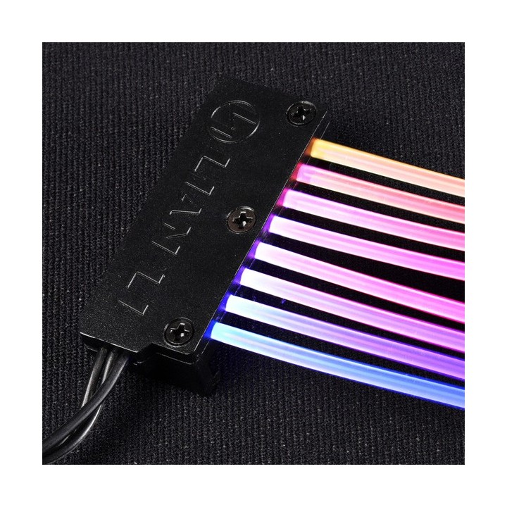 LIAN LI Strimer 8-Pin – Câble d'extension RGB 8 broches (6+2) pour carte graphique