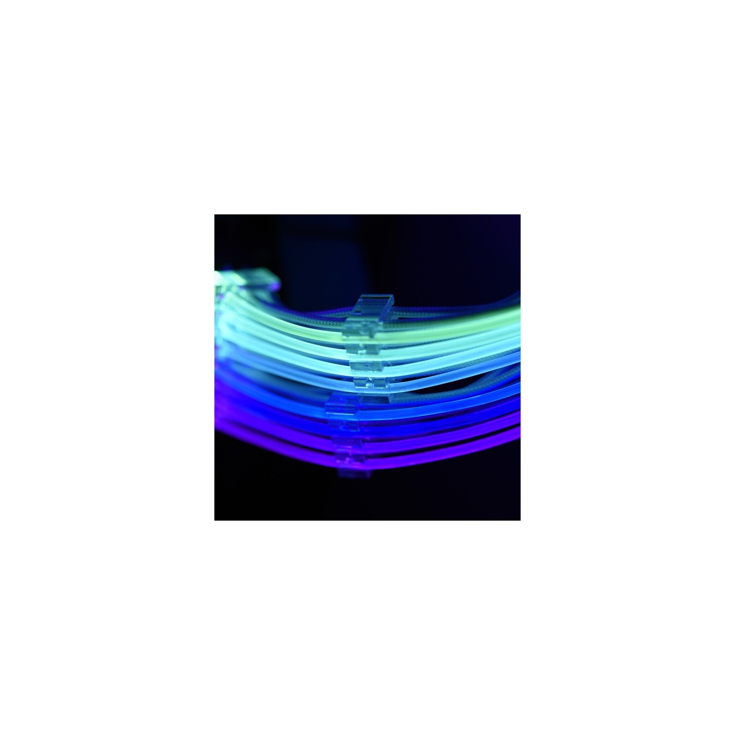 LIAN LI Strimer 8-Pin – Câble d'extension RGB 8 broches (6+2) pour carte graphique