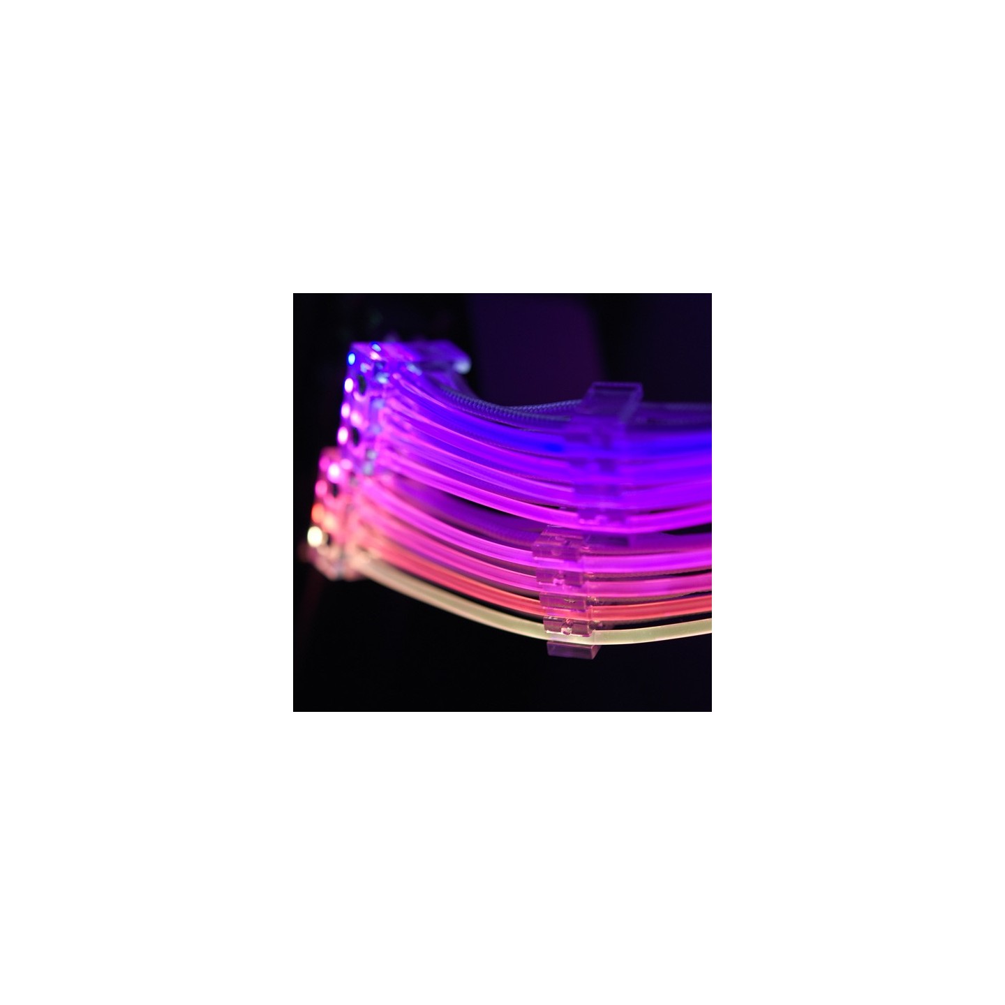 LIAN LI Strimer 8-Pin – Câble d'extension RGB 8 broches (6+2) pour carte graphique