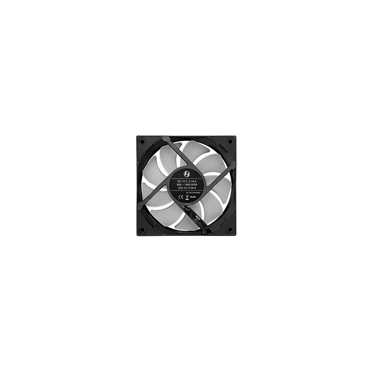 LIAN LI ST120 – Ventilateur PWM ARGB 120 mm à haute pression statique