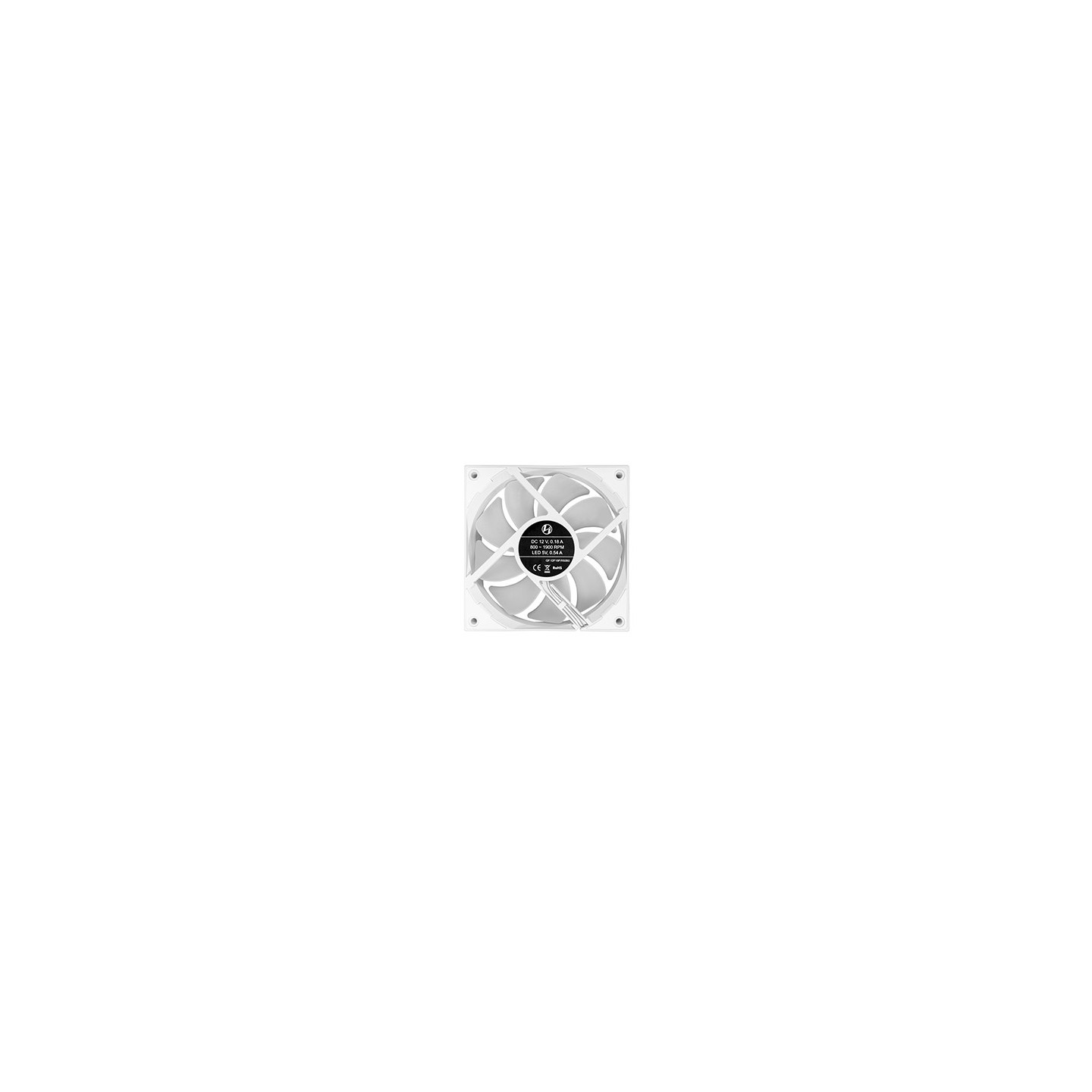 LIAN LI ST120 – Ventilateur PWM ARGB 120 mm à haute pression statique