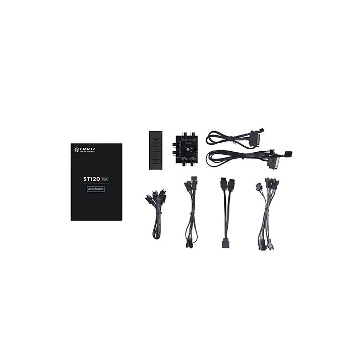 LIAN LI ST120 – Ventilateur PWM ARGB 120 mm à haute pression statique