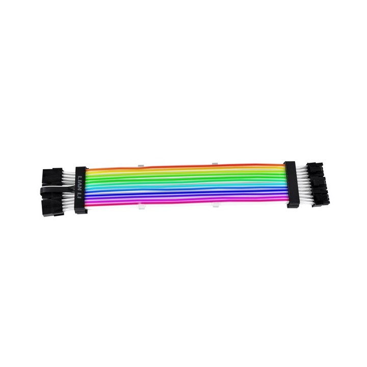 LIAN LI Strimer Plus – Câbles d'extension ARGB 24 broches, 8 broches et triple 8 broches