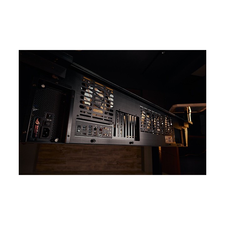 LIAN LI DK-05F & DK-04F – Bureau PC en aluminium réglable en hauteur