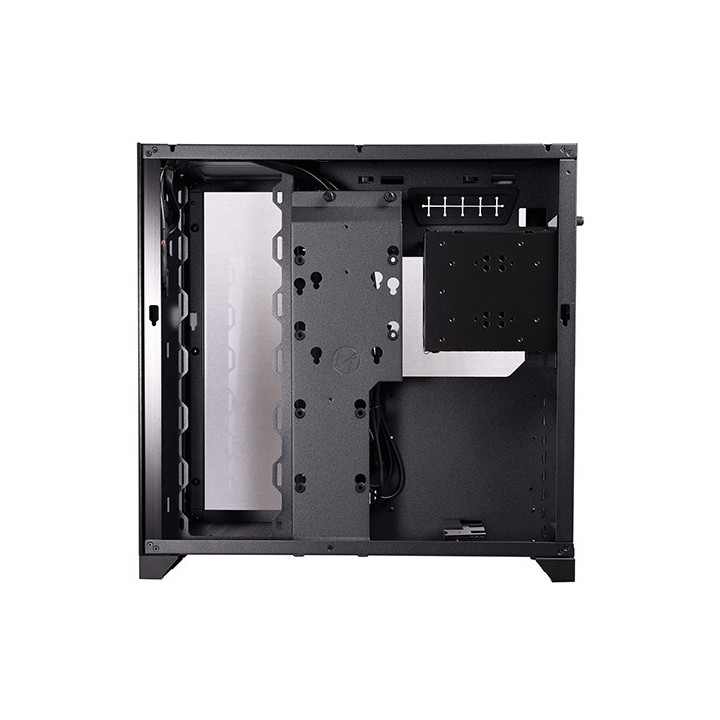 LIAN LI O11 Dynamic – Boîtier moyen tour double chambre en verre trempé