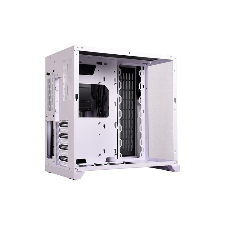 LIAN LI O11 Dynamic – Boîtier moyen tour double chambre en verre trempé