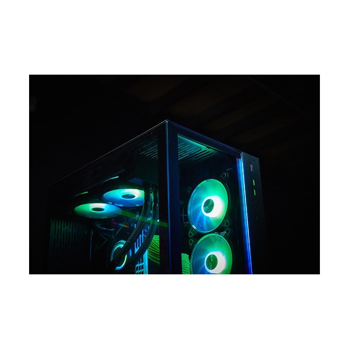 LIAN LI O11 Dynamic Razer Edition – Boîtier moyen tour en verre trempé RGB