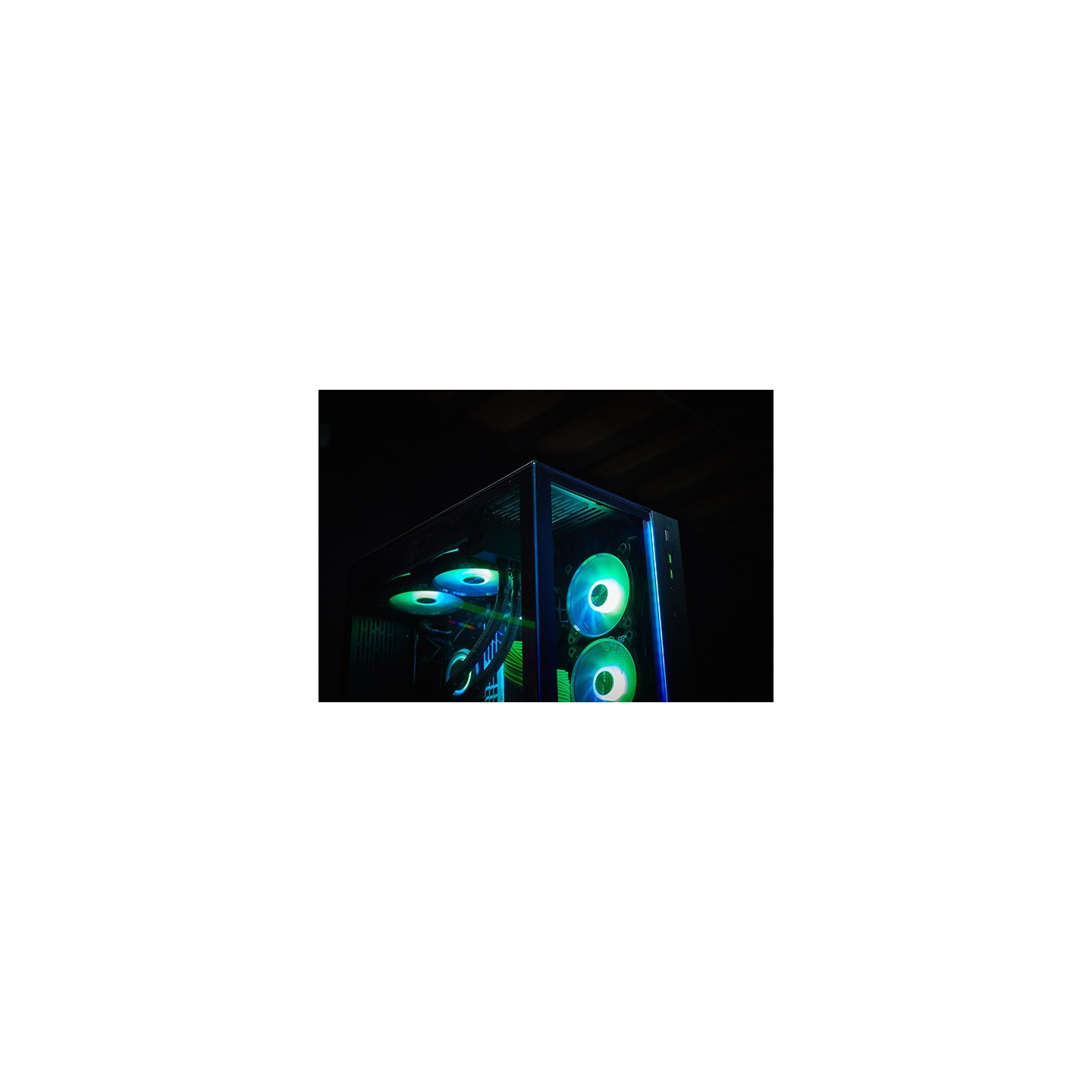 LIAN LI O11 Dynamic Razer Edition – Boîtier moyen tour en verre trempé RGB