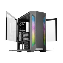 LIAN LI LANCOOL II – Boîtier moyen tour en verre trempé à panneaux articulés