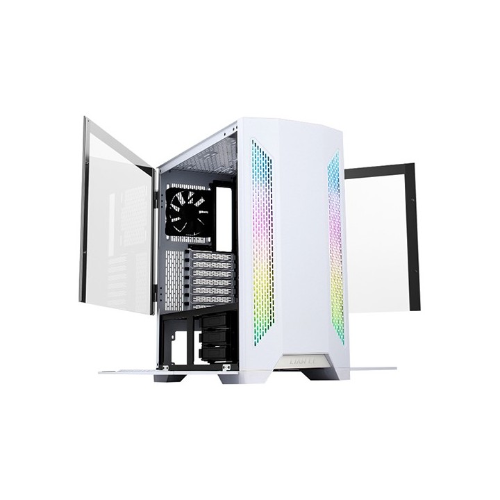 LIAN LI LANCOOL II – Boîtier moyen tour en verre trempé à panneaux articulés