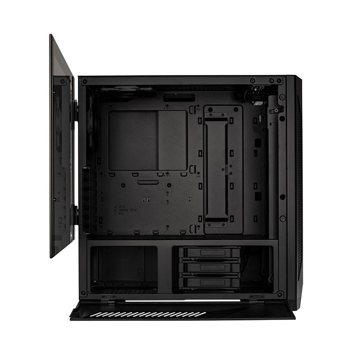 LIAN LI LANCOOL II – Boîtier moyen tour en verre trempé à panneaux articulés