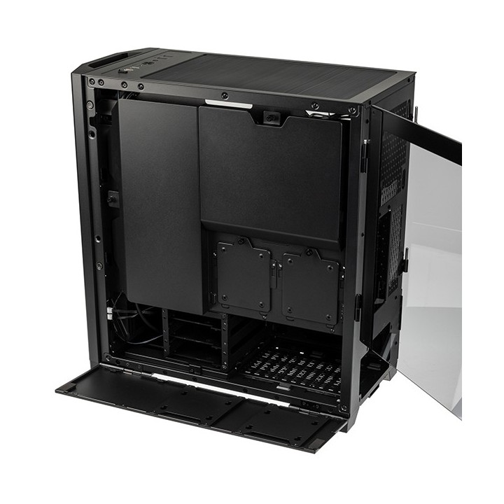 LIAN LI LANCOOL II – Boîtier moyen tour en verre trempé à panneaux articulés
