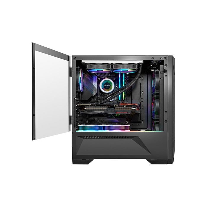 LIAN LI LANCOOL II – Boîtier moyen tour en verre trempé à panneaux articulés