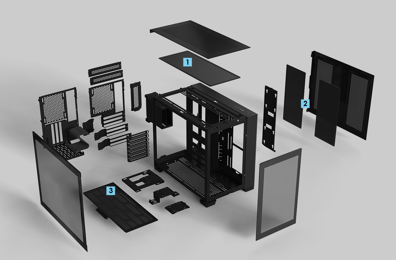Seconde chambre : 4 unités de stockage