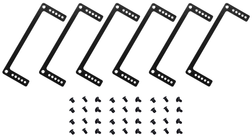 Multiples trous de fixation