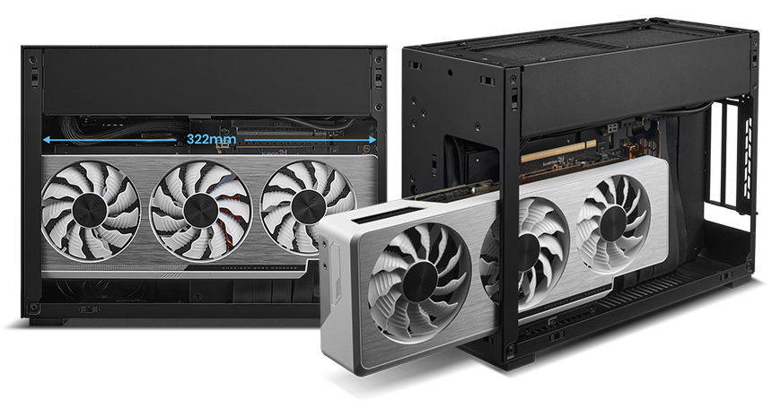 Compatible avec les cartes graphiques triple slot
