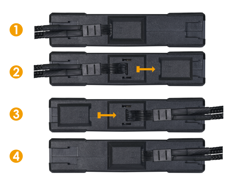 Module de câble réversible