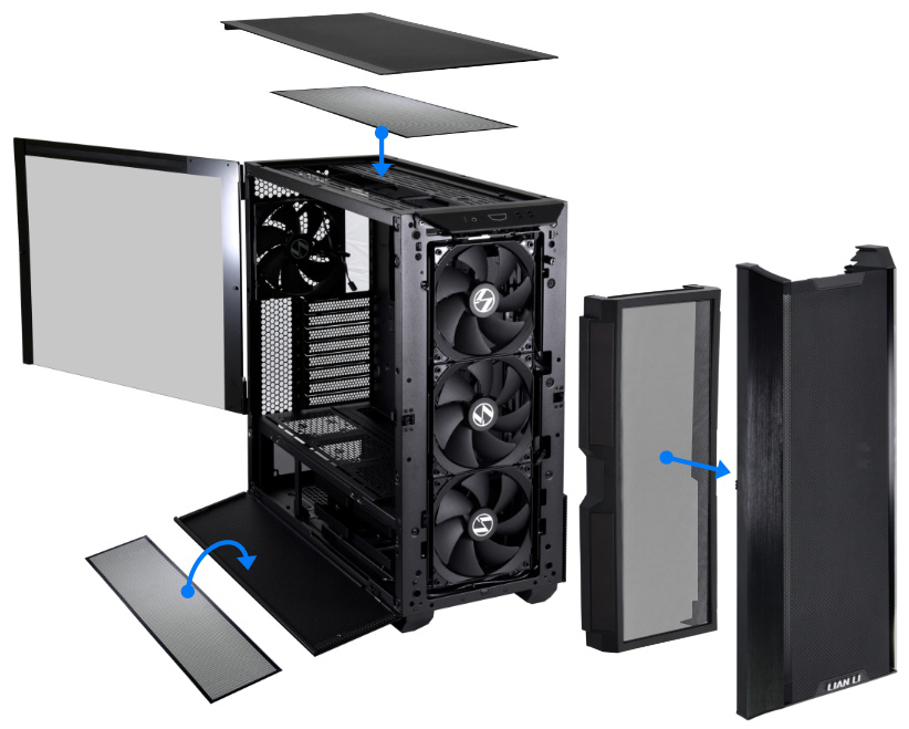 Installation et retrait simples