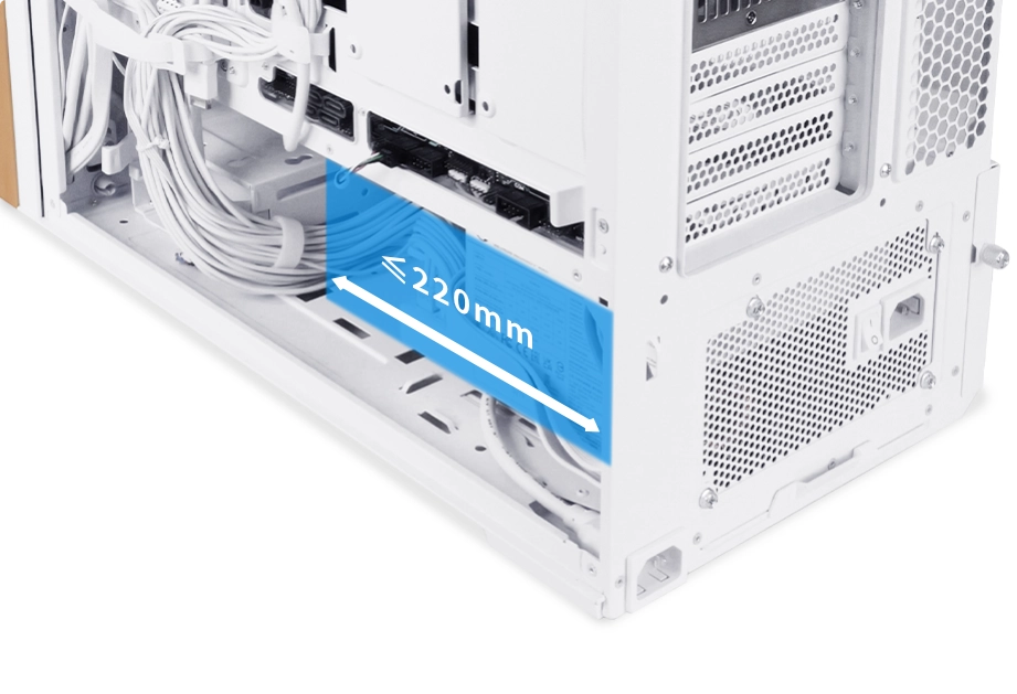 Double orientation de l'alimentation